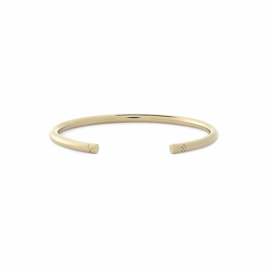 le gramme cable bangle bracelet, polished yellow gold, 29 grams