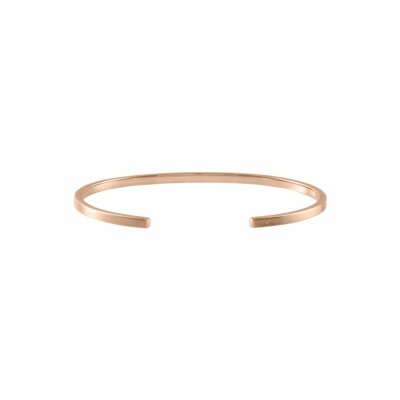 Bracelet le gramme Ruban en or rose brossé, 7 grammes