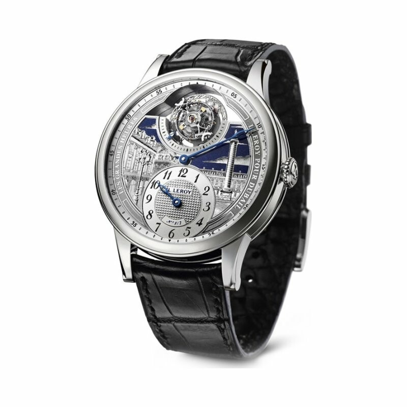 L. Leroy OSMIOR Tourbillon regulator watch, Dubail Edition