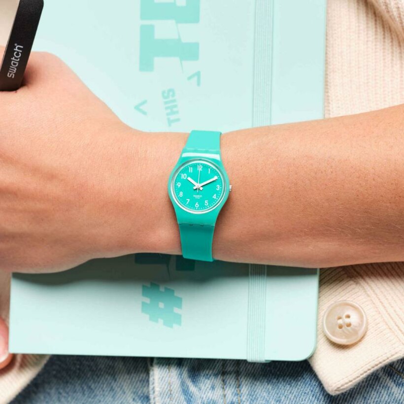 Montre Swatch Back To Mint Leave