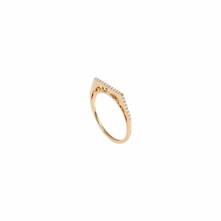 Atelier Nawbar The In-Betweener ring, yellow gold and diamonds