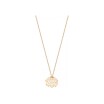 Collier GINETTE NY Mini Lotus en or rose