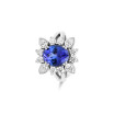 Bague Claire en or blanc, tanzanite et diamants