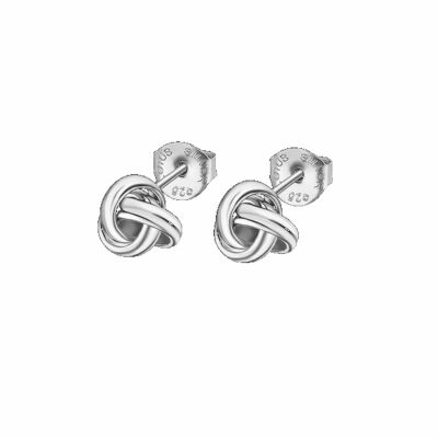 Boucles d'oreilles Lotus Silver en argent