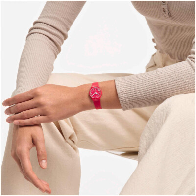 Montre Swatch Core Back to Pink Berry