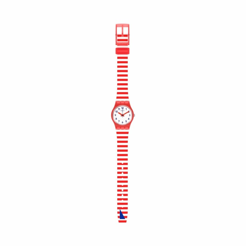 Montre Swatch Monthly Drops Blue Boat