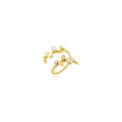 Bague Luísa Rosas Be Glow en or jaune et diamant