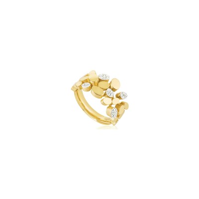 Bague Luísa Rosas Be Glow en or jaune et diamant