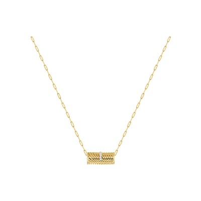 Collier Luísa Rosas Tribe Journey  en or jaune et diamant