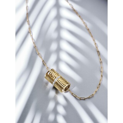 Collier Luísa Rosas Tribe Journey  en or jaune et diamant