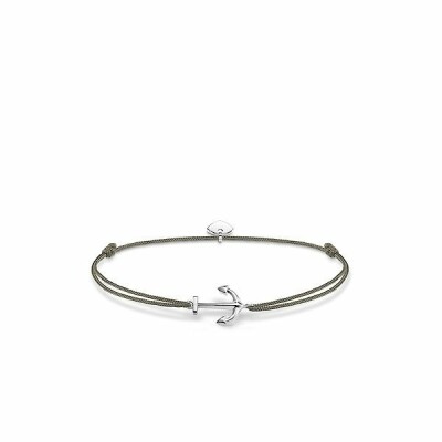 Bracelet Thomas Sabo Little Secret ancre marine en argent, 20cm