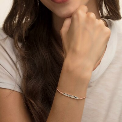 Bracelet Thomas Sabo en argent et nylon