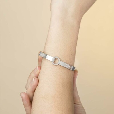 Bracelet Lotus Style Millennial en acier