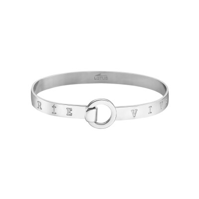 Bracelet Lotus Style Millennial en acier