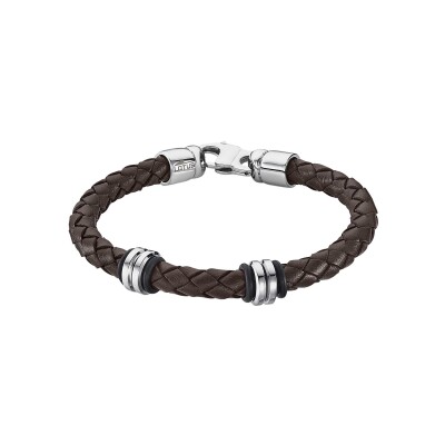 Bracelet Lotus Style Urban Man en acier