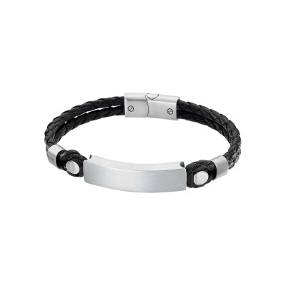 Bracelet Lotus Style Urban Man en acier