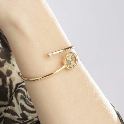 Bracelet Lotus Style Millennial en acier
