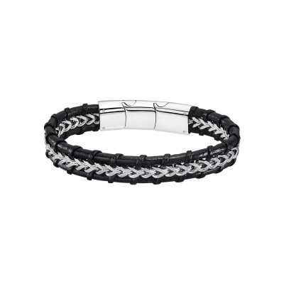 Bracelet Lotus Style Men Basic en cuir
