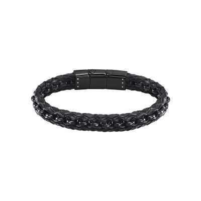 Bracelet Lotus Style Men Basic en cuir