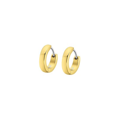 Boucles d'oreilles Lotus Style Men's Earrings en acier