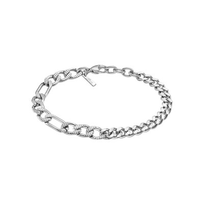 Bracelet Lotus Style Urban Man en acier