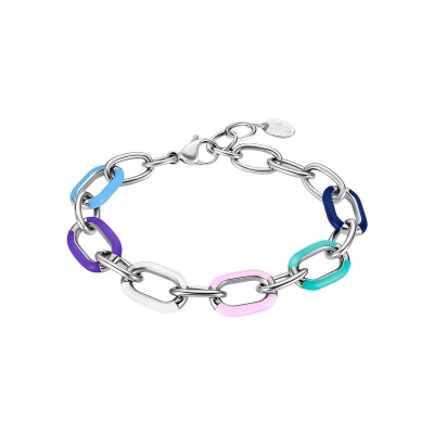 Bracelet Lotus Style Tropical Vibes en acier