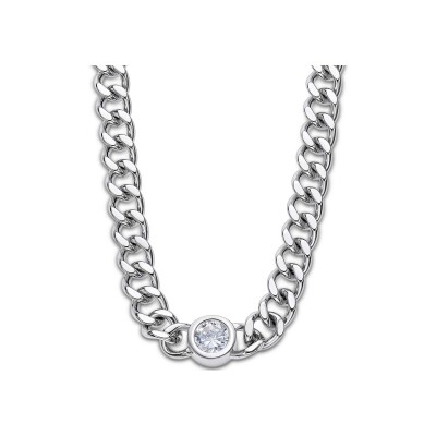 Collier Lotus Style Urban Woman en acier