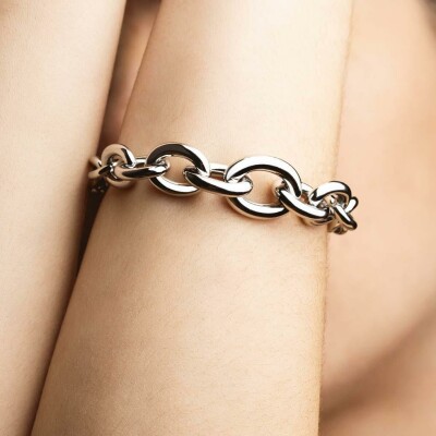 Bracelet Lotus Style Urban Woman en acier