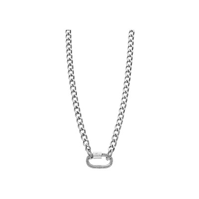 Collier Lotus Style Urban Woman en acier
