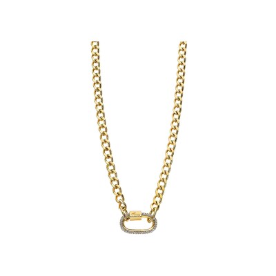 Collier Lotus Style Urban Woman en acier