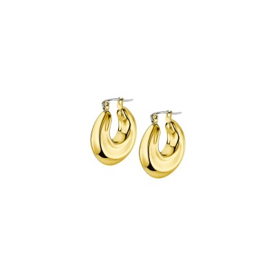 Boucles d'oreilles Lotus Style Urban Woman en acier