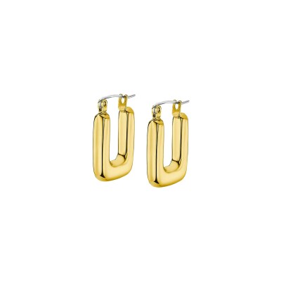 Boucles d'oreilles Lotus Style Urban Woman en acier
