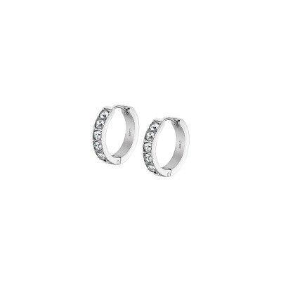 Boucles d'oreilles Lotus Style Urban Woman en acier