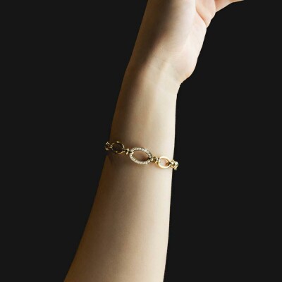 Bracelet Lotus Style Urban Woman en acier