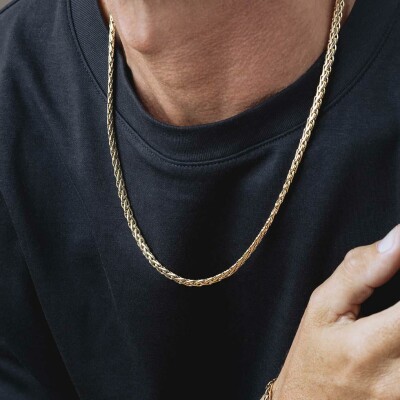 Collier Lotus Style Urban Man en acier