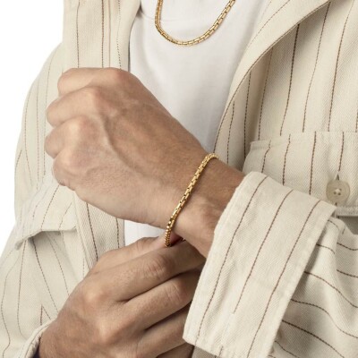 Bracelet Lotus Style Urban Man en acier