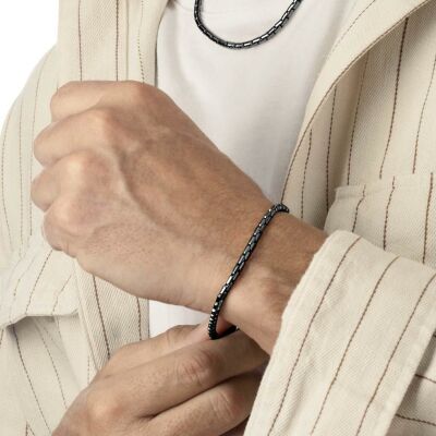 Bracelet Lotus Style Urban Man en acier