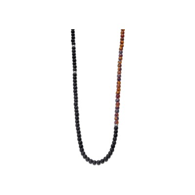 Collier Lotus Style Urban Man en acier
