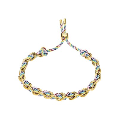 Bracelet Lotus Style Urban Woman en acier