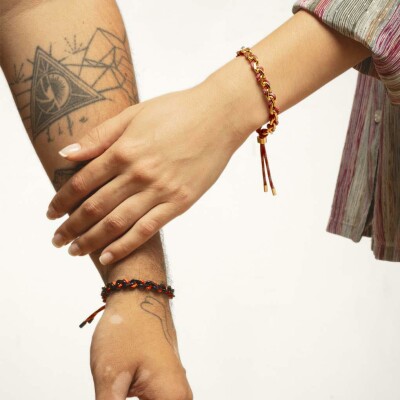 Bracelet Lotus Style Urban Woman en acier