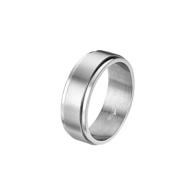 Bague Lotus Style Rings en acier, taille 68