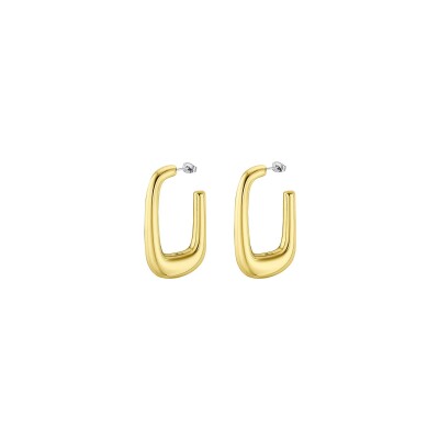 Boucles d'oreilles Lotus Style Urban Woman en acier