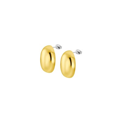 Boucles d'oreilles Lotus Style Urban Woman en acier