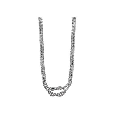 Collier Lotus Style Urban Woman en acier