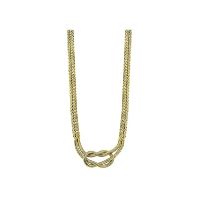 Collier Lotus Style Urban Woman en acier