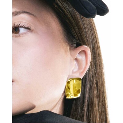 Boucles d'oreilles Lotus Style Urban Woman en acier