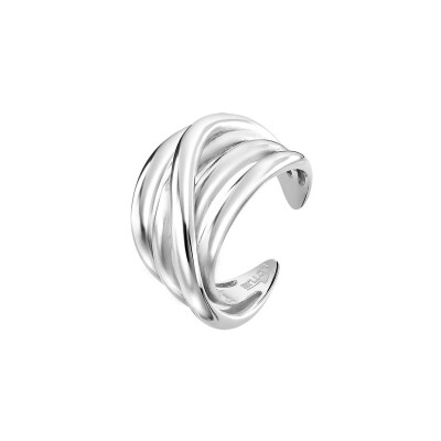 Bague Lotus Style Rings en acier, taille 58