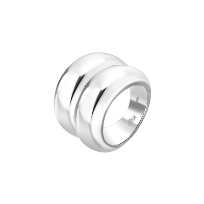 Bague Lotus Style Rings en acier, taille 54