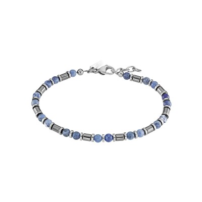 Bracelet Lotus Style Urban Man en acier