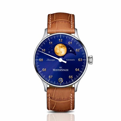 Montre MeisterSinger Lunascope LS908G